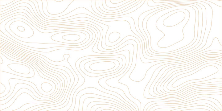 Abstract colorful contour wave lines topographic background, lines map seamless pattern, modern wallpaper texture and realistic design used for banner and posters, mountain relief geographic pattern.