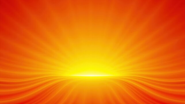 Retro 70s Sunburst Gradient Background with Funky Wavy Rays Vibrant Psychedelic Summer background