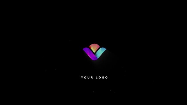 a unique creative 3d hyper clean energetic logo intro animation. 4k high fps, intro, outro, motion, 3d render, 3d reveal of a logo stings.