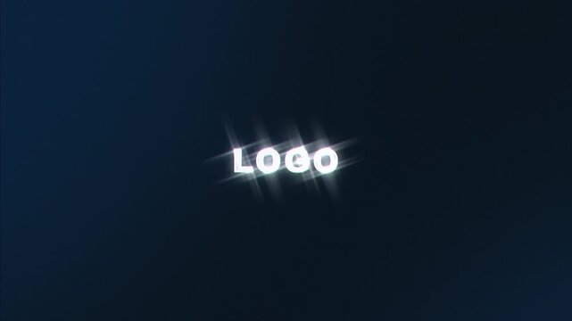 3d hyper clean energetic cinematic  logo intro animation. 4k HD, 3d render, 3d reveal of a logo stings. a modern presentation to your business, tv serial, movie, news, and many more.
