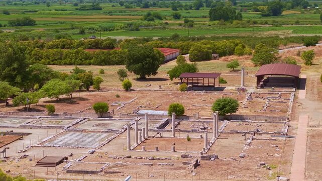 Ancient Ruins of Pella, Central Macedonia, Greece