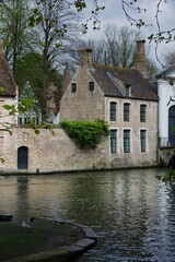 Fototapeta premium Canal in Bruges Belgium