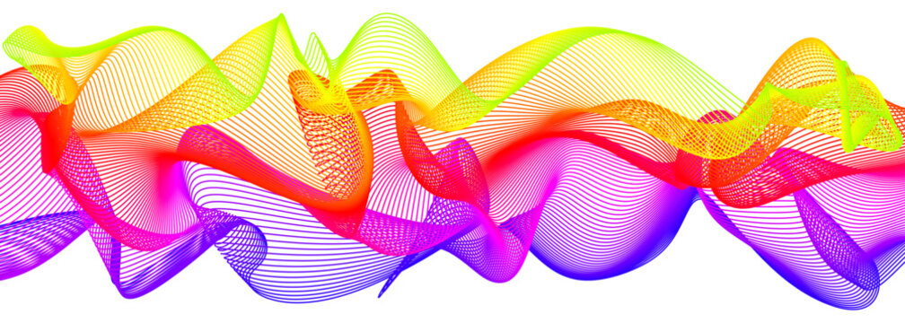 Abstract background design with wave curve line fluid shape. Vector digital luxury business banner, contemporary cover, luxury premium. Smooth minimalist elegant wave with transparent background 