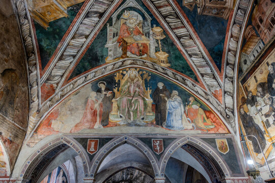 Subiaco. The Monastery of Saint Benedict, or Sanctuary of the Sacred Cave