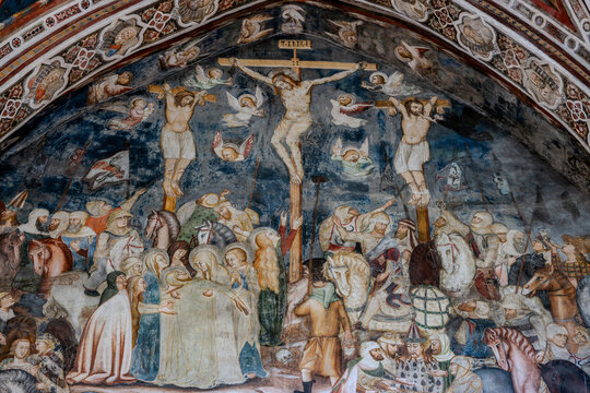 Subiaco. The Monastery of Saint Benedict, or Sanctuary of the Sacred Cave