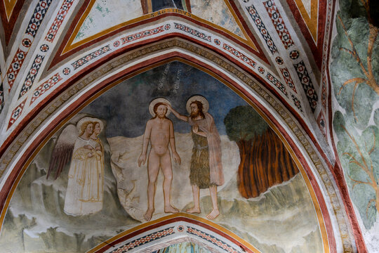 Subiaco. The Monastery of Saint Benedict, or Sanctuary of the Sacred Cave