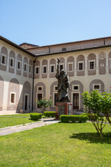 Fototapeta premium Subiaco. The Monastery of Saint Scholastica