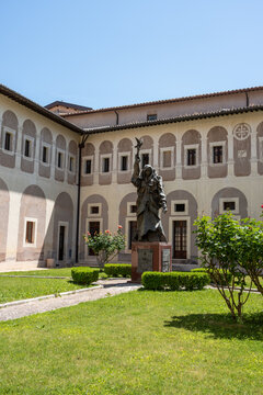 Subiaco. The Monastery of Saint Scholastica