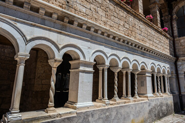 Fototapeta premium Subiaco. The Monastery of Saint Scholastica