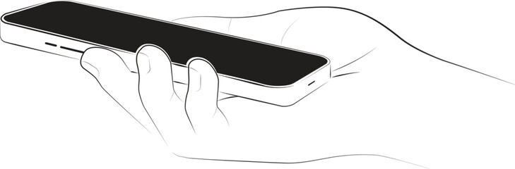 Hand using phone © syed