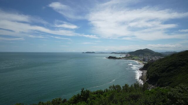 Landscape of Naruto Strait in Awa