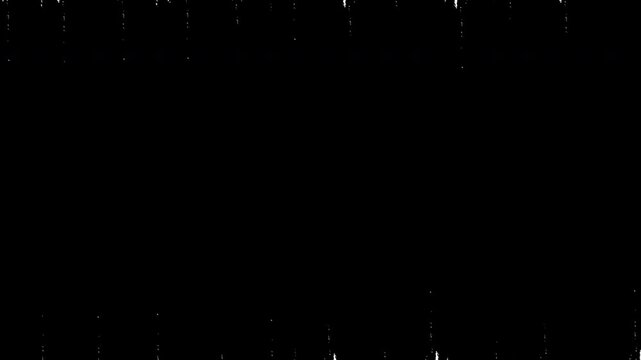 4k Animation Brush stroke transition. black and white brush stroke for grunge background. 