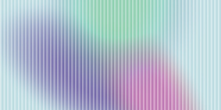 Holographic Iridescent Gradient Background, Pastel Vertical Stripes.