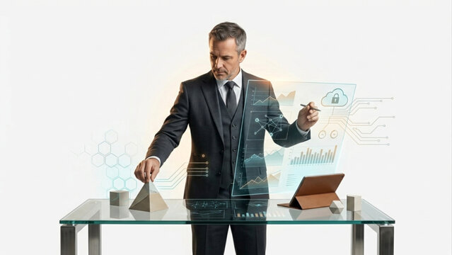 Executive implementing risk reduction strategies
