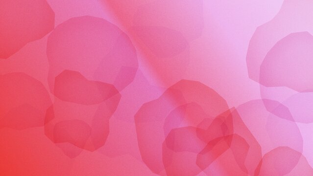 Vibrant pink, red gradient background, abstract bokeh texture, colorful decorative overlay, modern design element