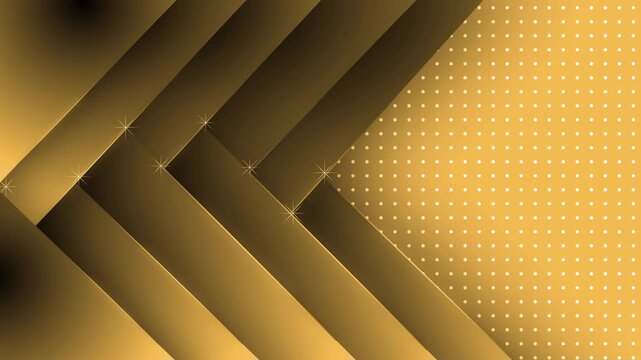 Abstract background with layered diagonal panels dotted pattern and subtle sparkle highlights animation