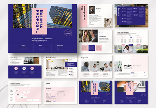 Business Proposal Landscape Template