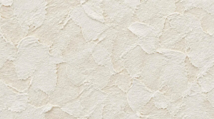 Fototapeta premium Beige Stucco Plaster Wall Texture Background | Seamless Decorative Surface - White Stucco Plaster Wall Texture Background | Minimal Seamless Surface
