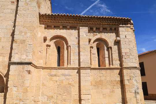 Church of San Isidoro del Carmen in the historical center of Zamora city, Spain