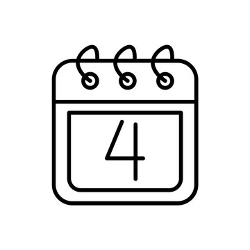 4 Date icon