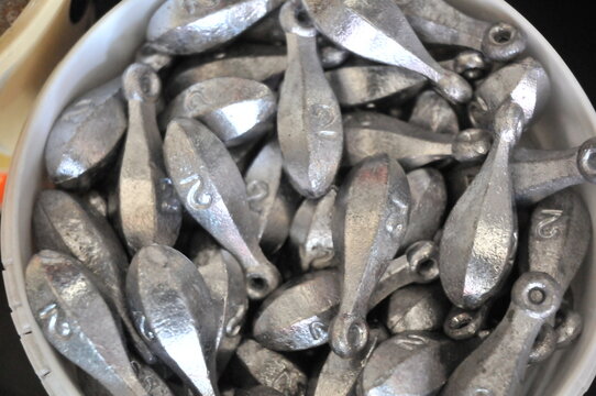 Hand made fishing sinkers