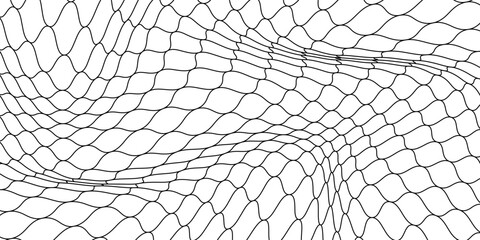 Mesh texture for fishing nets. Seamless pattern for sportswear or soccer goal, volleyball net, basketball hoop, hockey, athletics. Abstract net background for sports © Haikal