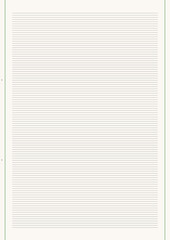 Fototapeta premium Blank lined paper with horizontal lines for writing notes 