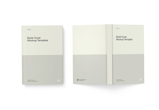 Book Cover Mockup Template