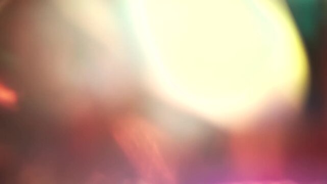 Intense fiery red and orange light transformations and glowing waves. 