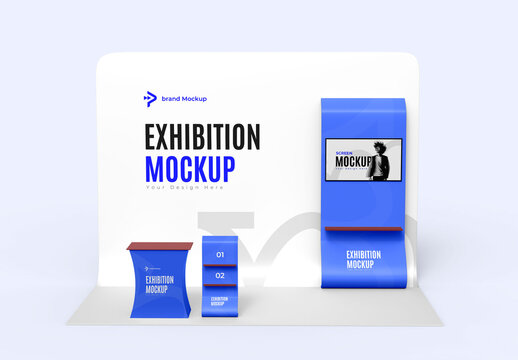 Exhibition Booth Mockup