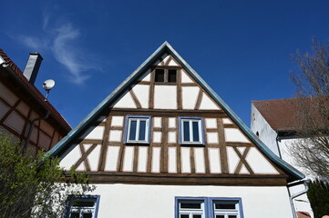 Obraz premium Fachwerkhaus in Arnshausen