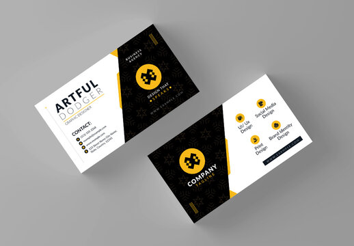Modern Business Card Template Layout