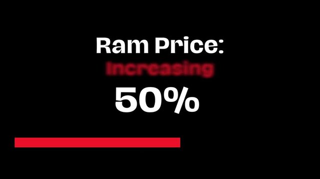 Ram Price Increase, Computer Memory Price Hike, Increasing Price of RAM 4K video