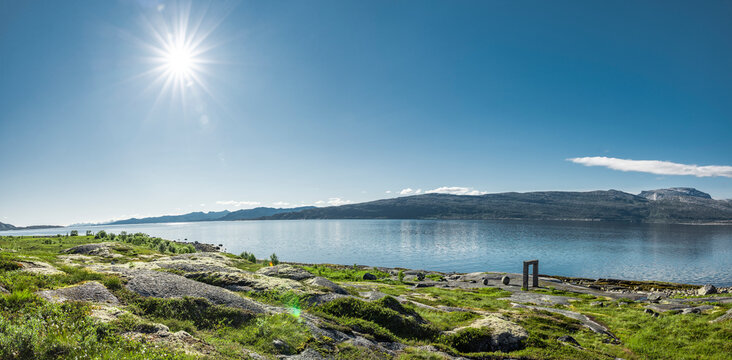K&uuml;stenlandschaft am Ofotfjord bei Narvik