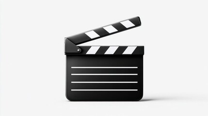 Fototapeta premium Film equipment symbol representing action and creativity