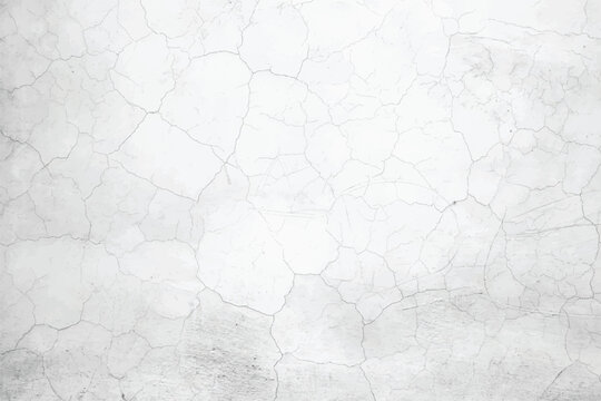 White cracked wall texture featuring soft weathered patterns for versatile backgrounds.