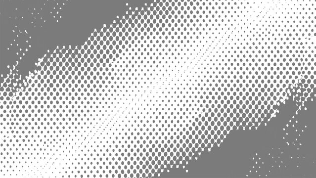 halftone dot gradient pattern with varying density abstract geometric texture for graphic design printing and modern artistic background