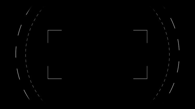 Drone Camera Recording Viewfinder overlay. HUD elements for aerial video. perfect for cinematic flight simulations or surveillance-style video projects. Helicopter Camera UI Searching for Targets 
