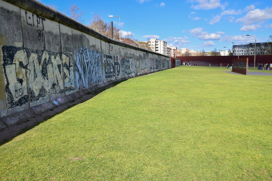 Vestige du Mur de Berlin sur la Bernauer Strasse