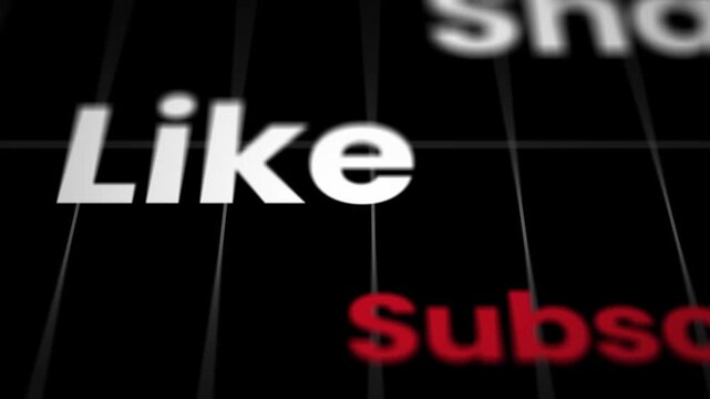 Like and Subscribe Call to Action for Social Media Content