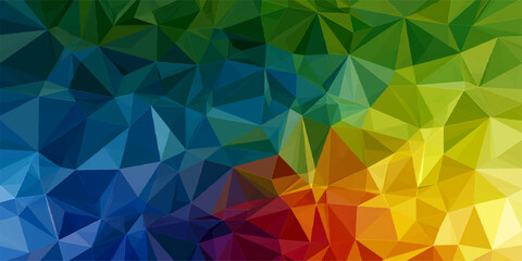 Naklejka premium Modern Abstract Geometric Background Featuring Layered Shapes, Bold Angles, Minimal Composition, Vibrant Color Blocks and Contemporary Design for Corporate Branding, Marketing Materials, Flyers, Prese
