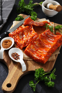 American Barbecue Marinated Pork Baby Back Ribs