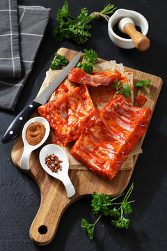 Kansas City Style Sweet and Spicy Pork Spare Ribs