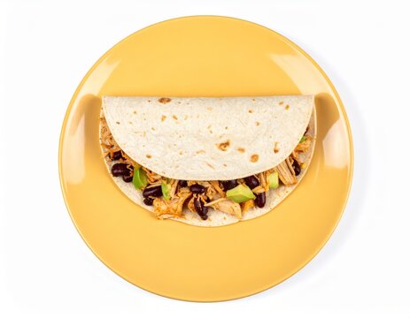 Pollo Tinga Chicken Tlayuda