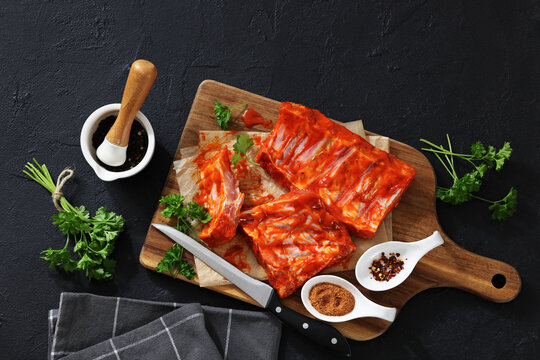 American Barbecue Marinated Pork Baby Back Ribs