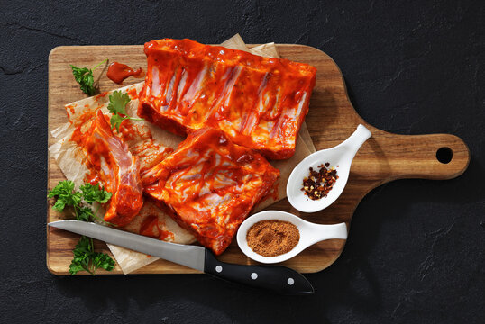 Classic European Paprika Marinated Pork Ribs