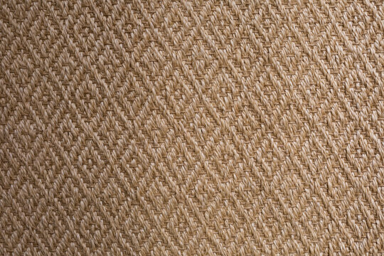 textile texture banner background.Piping fabric that combines between ramie fabric and sackcloth
