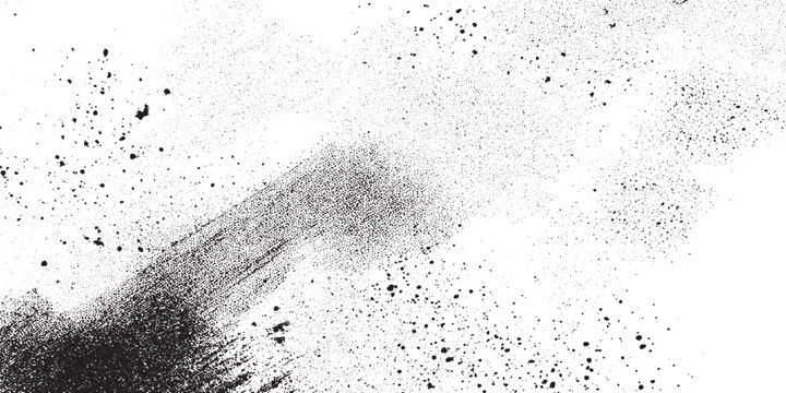  Dirty or dust film grain speck grit grunge overlay on   grain dot white paper noise texture with distress effect vector illustration pattern background