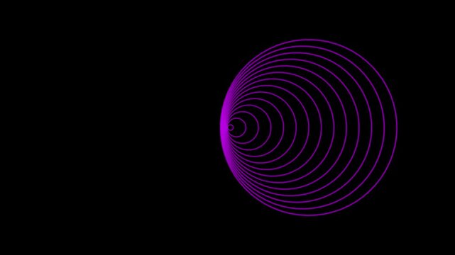 abstract radio waves animated. green circle, signal, map, military target (Loop able)+Chroma key - Stock Video ,New white color neon light radio wave signal animated on black background.