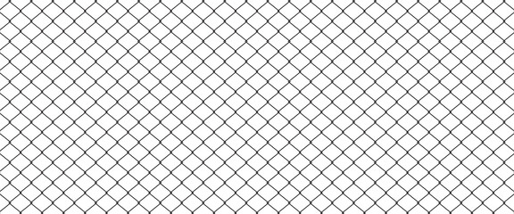 Seamless basketball net pattern, black and white geometric fishnet texture, abstract wire design for sports background. Flat vector illustration isolated on white background. © Maidi